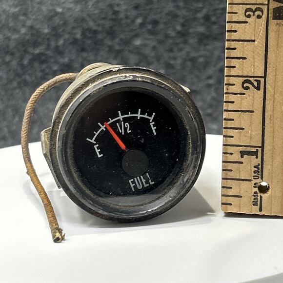Vintage Fuel Gauge Auto Part GND Dashboard Instrument Cluster with Wire - Picture 1 of 10